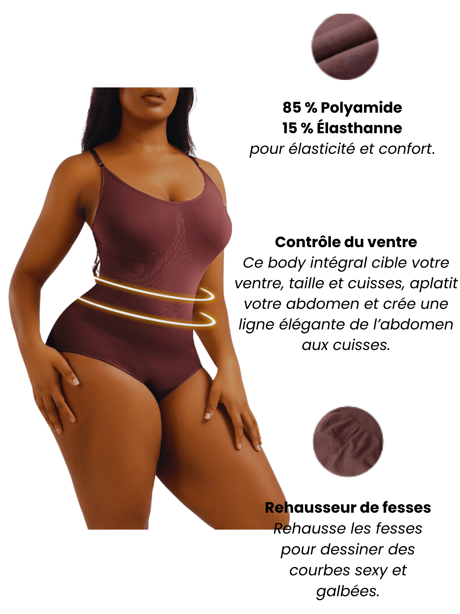 BODY GAINANT SCULPTEXB - POUR UNE TAILLE AFFINÉE ET UNE SILHOUETTE SCULPTÉE SANS EFFORT - TrendlyLux™