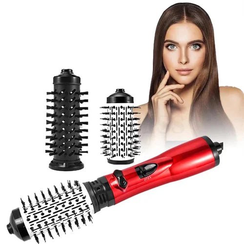 Brosse Sèche - Cheveux 3 en 1 : PARFAIT POUR AVOIR LES CHEVEUX SÉCHÉS, BOUCLÉS OU LISSÉS ! - TrendlyLux™